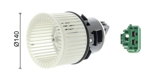 Вентилятор печки AB281000P Mahle Original