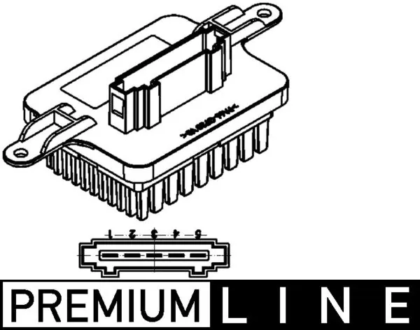 ABR59000P Mahle Original Реле печки