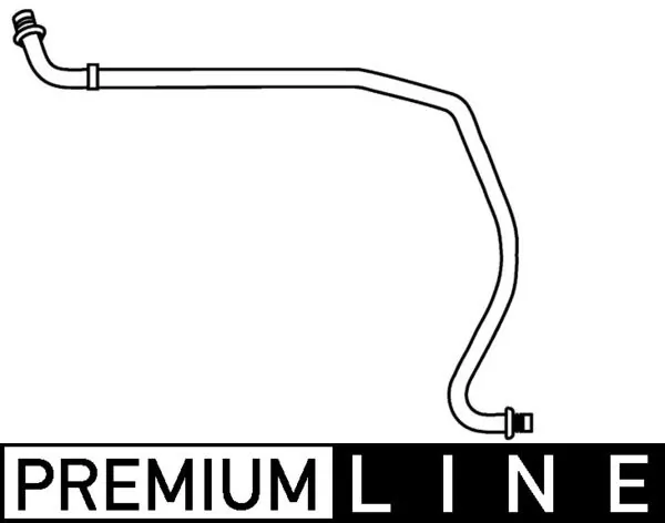 AP77000P Mahle Original Шланг кондиционера, от радиатора к осушителю