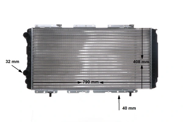 CR34000S Mahle Original Радиатор основной