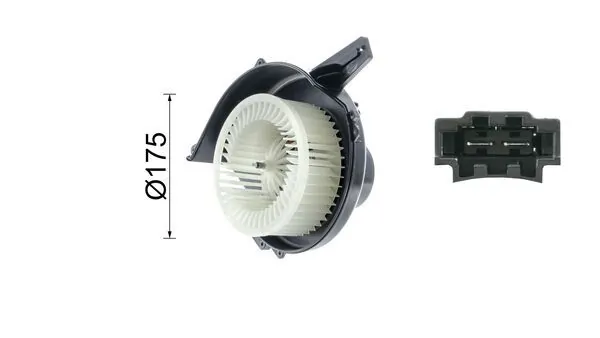 Моторчик печки Mahle Original AB20000P