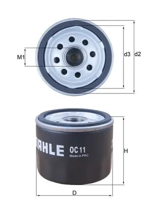 OC11 Mahle Original