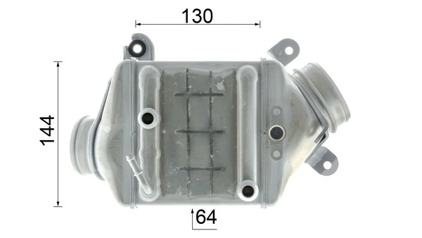 CI187000P Mahle Original Охладитель наддувочного воздуха