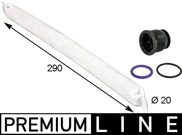 AD93000P Mahle Original Ресивер-осушитель кондиционера