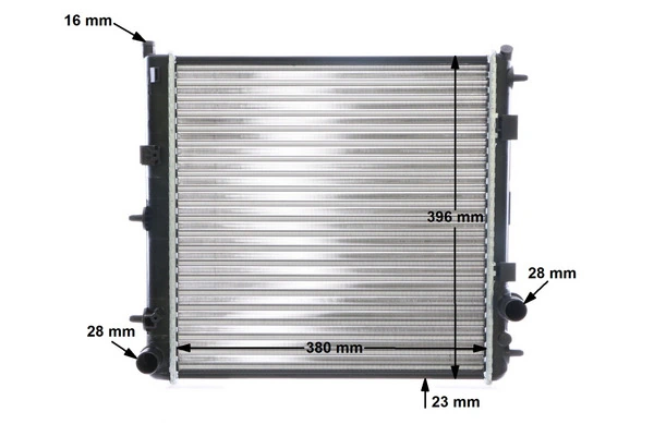 CR557000S Mahle Original Радиатор основной