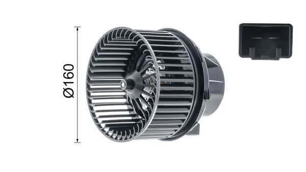 AB241000P Mahle Original Электромотор печки
