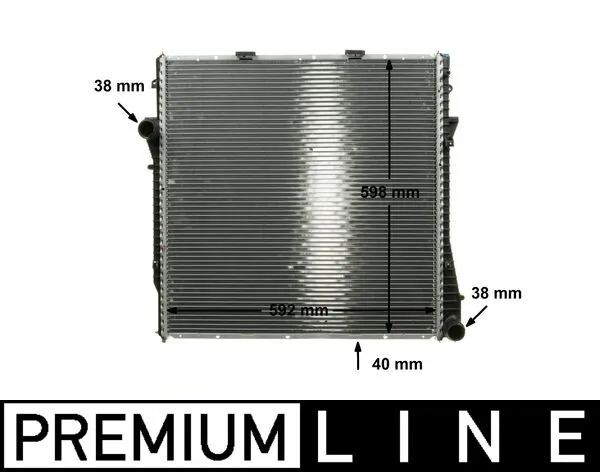 CR573000P Mahle Original Радиатор основной