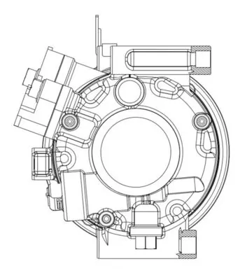 Купить 41C1KS1X Polcar Компрессор климатической установки