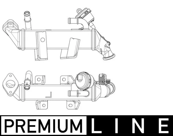 CE19000P Mahle Original Радиатор системы EGR