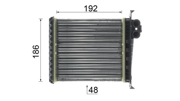 AH106000P Mahle Original Радиатор отопителя салона