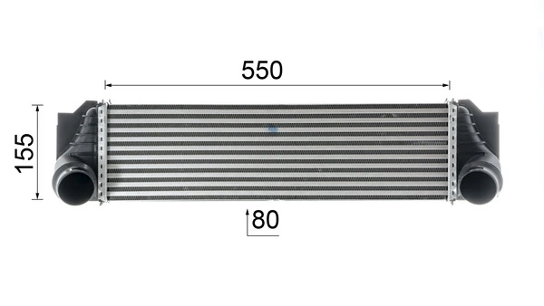 CI184000P Mahle Original Охладитель наддувочного воздуха