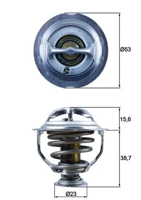 TX12395D Mahle Original Авто термостат
