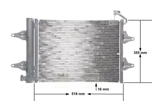 Радиатор кондиционера AC359000S Mahle Original