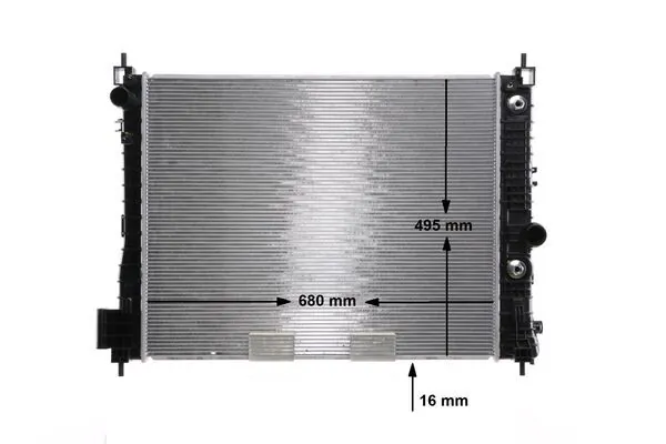 Купить CR2263000S Mahle Original Радиатор водяной
