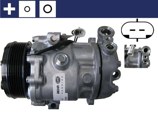 Купить ACP83000S Mahle Original Компрессор климатической установки
