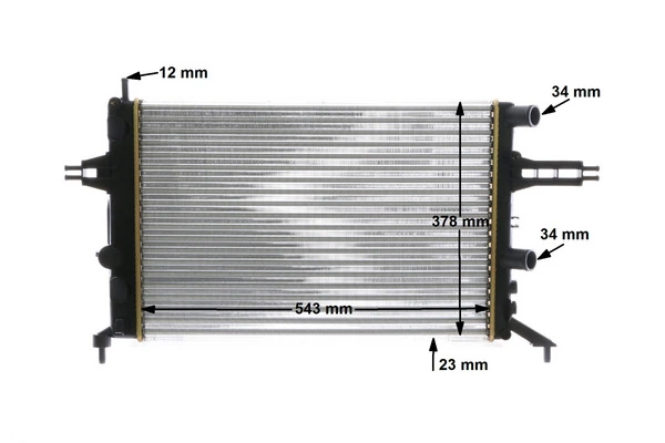 Радиатор охлаждения двигателя Mahle Original CR1494000S цена, от 6.64 USD