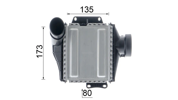 CI639000P Mahle Original Охладитель наддувочного воздуха