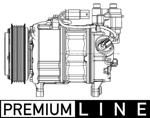 Купить ACP599000P Mahle Original Компрессор климатической установки