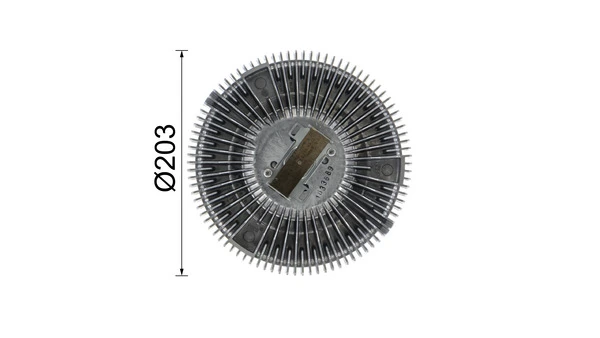 Вискозная муфта Mahle Original CFC35000P цена, от 228.90 USD