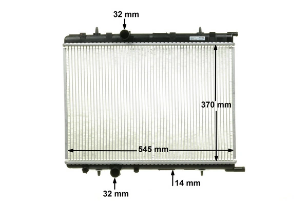 CR515000P Mahle Original Радиатор основной