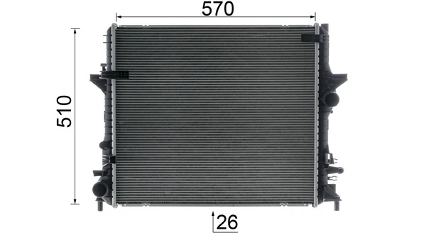Радиатор 3734083X Polcar