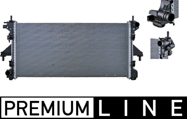 Радиатор охлаждения двигателя Mahle Original CR886000P цена, от 91.64 USD