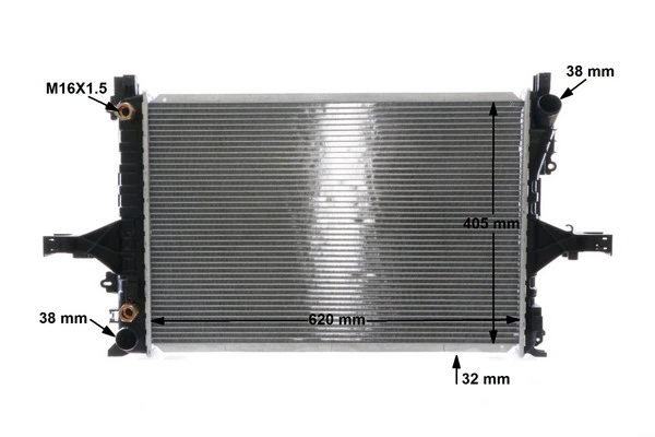 Радиатор охлаждения двигателя Mahle Original CR1547000S цена, от 114.54 USD