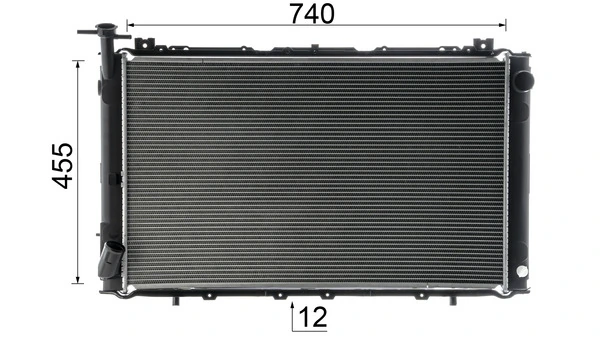 Радиатор CR63000S Mahle Original