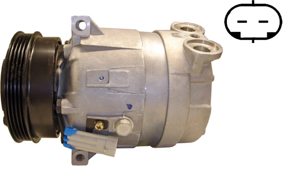 Компрессор кондиционера ACP1100000S Mahle Original