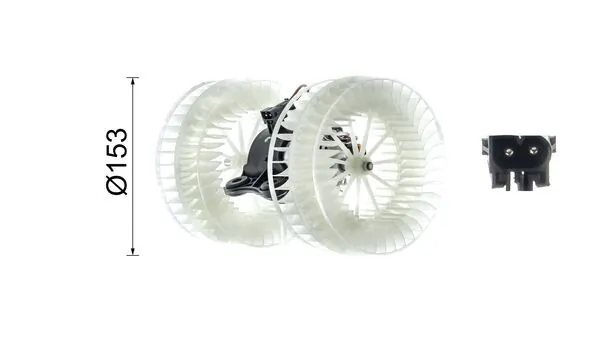 AB39000P Mahle Original Электромотор печки