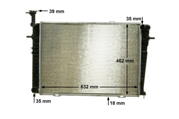 Радиатор CR1317000P Mahle Original
