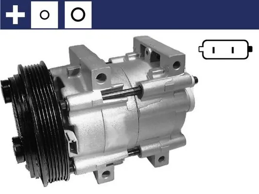 Compressor de aparelho de ar condicionado Ford Fiesta F3L, F5L