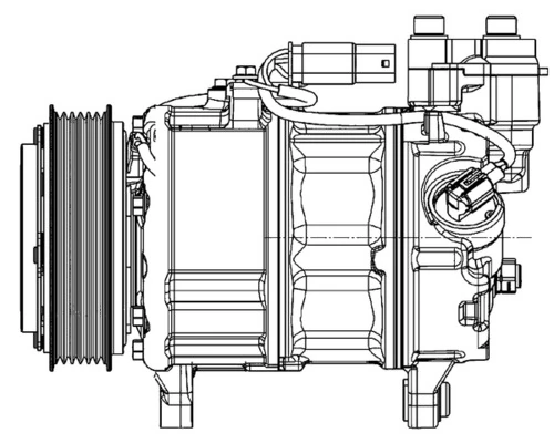 ACP599000P Mahle Original Компрессор хладагента
