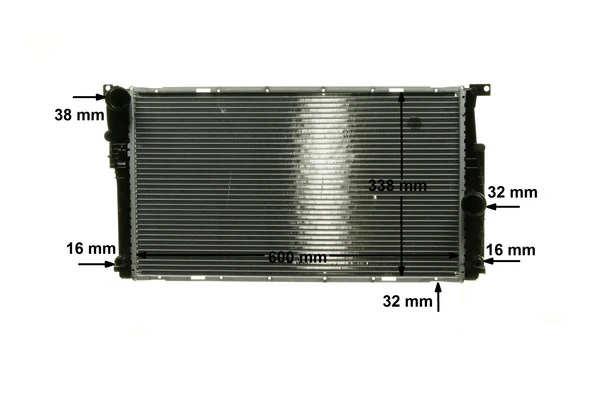 Радиатор охлаждения Mahle Original CR1909000P