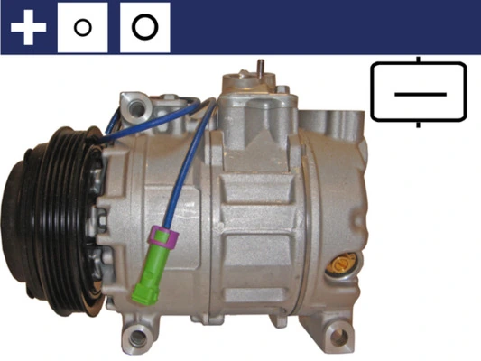 Компрессор кондиционера ACP1007000S Mahle Original