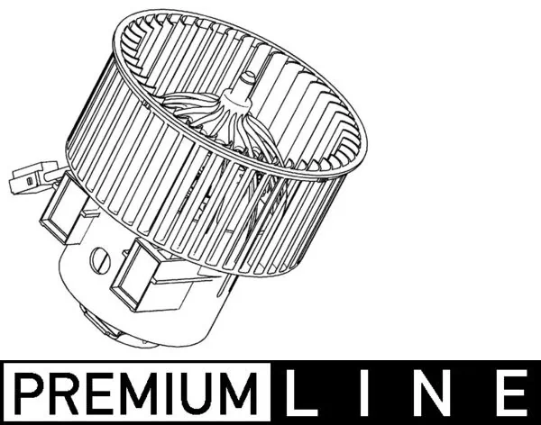 AB116000P Mahle Original Электромотор печки