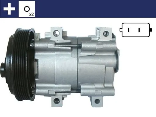 Компрессор кондиционера ACP843000S Mahle Original