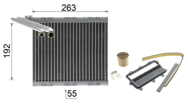 AE85000P Mahle Original Радиатор отопителя салона