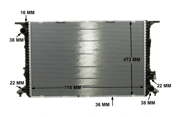 Радиатор CR1022000P Mahle Original