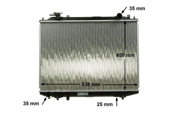 Радиатор охлаждения Mahle Original CR1746000S