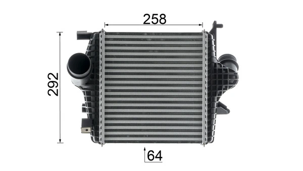 Система охлаждения наддувочного воздуха Porsche PAB145803D цена, от 256.08 USD