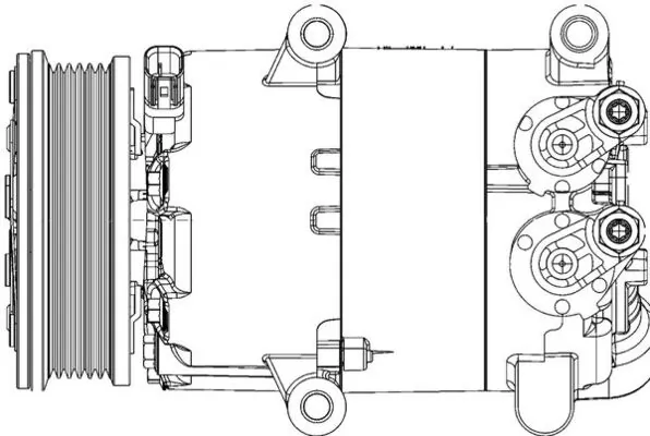 ACP1366000P Mahle Original Компрессор хладагента
