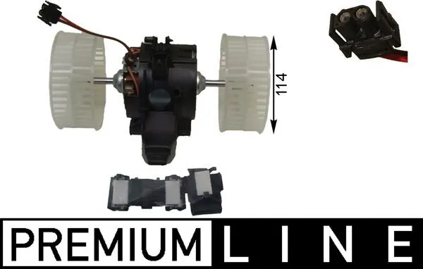 Мотор вентилятора печки (отопителя салона) Mahle Original AB133000P цена, от 67.66 USD