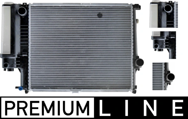 Радиатор охлаждения двигателя Mahle Original CR327000P цена, от 127.97 USD