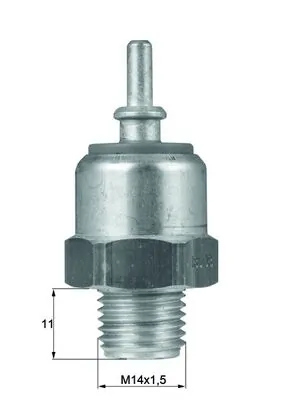 Sensor de temperatura do fluido de esfriamento (de ativação de ventilador do radiador) Mercedes Bus 207-310 601