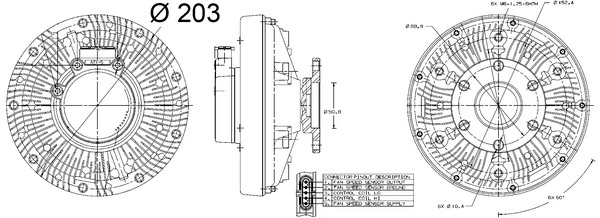 Купить 4281538M1 Massey Ferguson Муфта вентилятора охлаждения
