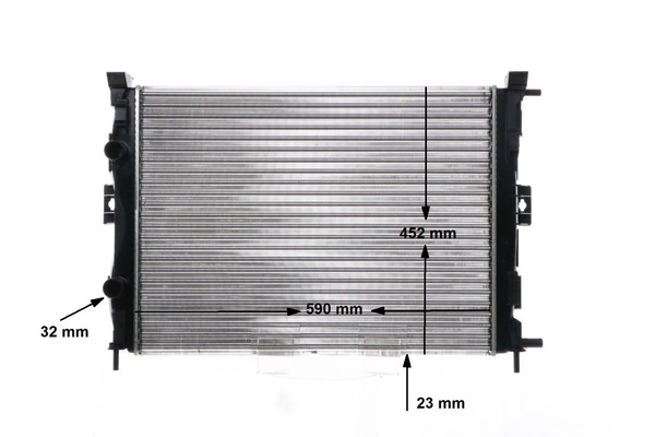 CR1690000S Mahle Original Радиатор основной