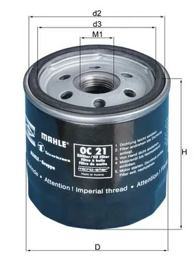 OC21OF Mahle Original
