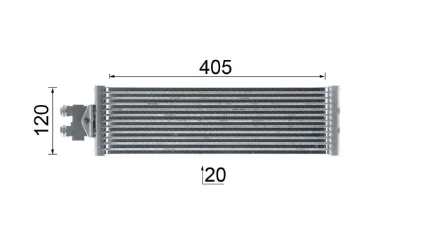 Радиатор АКПП Mercedes A910501270064