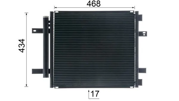 Радиатор охлаждения кондиционера Mahle Original AC362000S